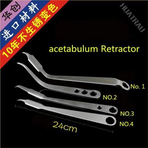 Medical orthopaedic surgical instruments Knee joint hip joint hook Stainless steel acetabular hook staple retractor