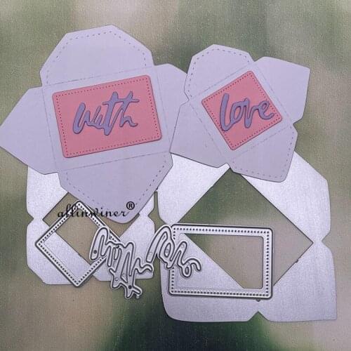 Envelope decoration Metal Cutting Dies for DIY Scrapbooking Album Paper Cards Decorative Crafts Embossing Die Cuts