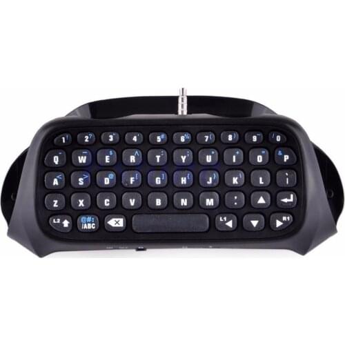 New 1pc For Sony PS4 PlayStation 4 Accessory Controller Mini Bluetooth Wireless Keyboard Black