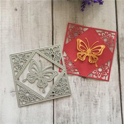 Butterfly Cards Metal Cutting Dies Stencil for Diy Craft Metal Cutting Die Scrapbook Embossed Paper Card Album Craft Template