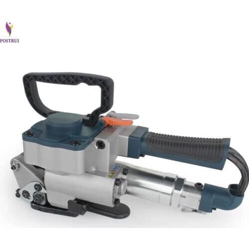 Pneumatic Friction Welding Baler Strapping Machine Air PET Banding Machine Tool For 13-19mm Width PET Straps