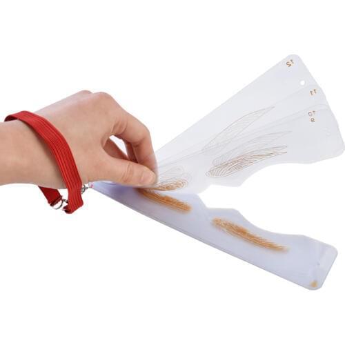 Eyebrow Card Stencil Ruler Permanent Makeup Microblading 12Pcs Tattoo Supply Shape Position Beauty Cosmetic Trainining Card Tool