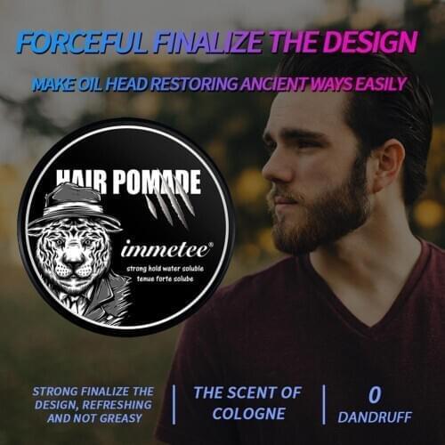 120g Transparent Hair Wax For Hair Men Style Combed Wax For Hair Gel Hold Use Hold Best Strong Daily Strong Styling K9A6