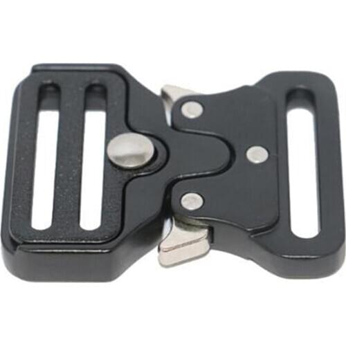 DIY Bags Accessories Webbing Bag Strap Metal Buckles Side Quick Release Buckle Shackle Belt Clip Clasp