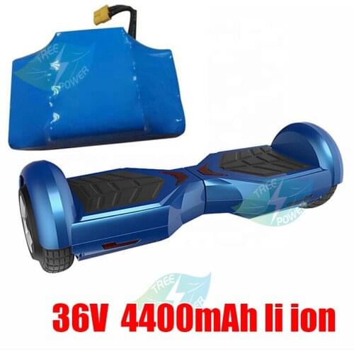 100% New Original 36v 4.4ah lithium battery 10s2p 36v battery 4400mAh lithium ion pack 42V 4400mah scooter twist car battery