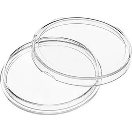 100Pcs Coin Holder Reusable Lightweight Acrylic Mini Coin Holder for Coin Storage