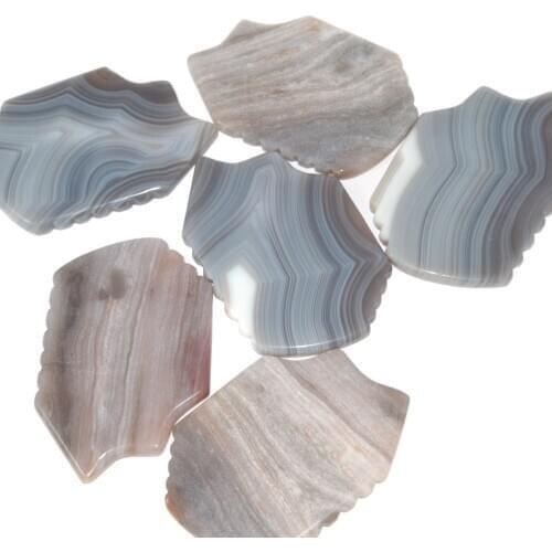 Agate Gua Sha Tools, Natural Jade Guasha Scraping Massage Tools Slimming Anti Cellulite Gua Sha Tools for Facial Skin Care