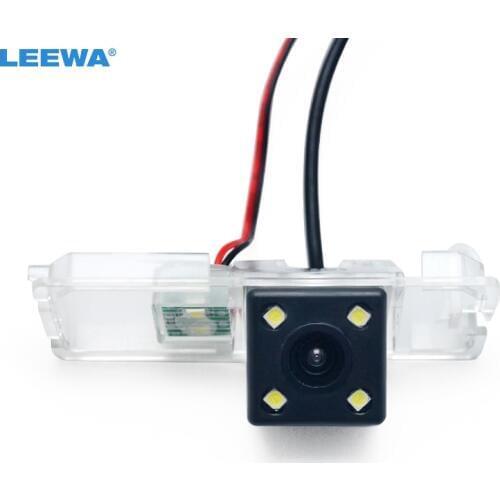 LEEWA Special Rear View Car Camera With LED Light For Volkswagen Passat B7/Magotan/Golf/Phaeton/Passat CC/Scirocco/Polo/Superb