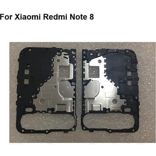 For Xiaomi Redmi note 8 Back Frame shell case cover on the Motherboard Xiao mi Redmi note 8 With NFC Module repair parts Note8