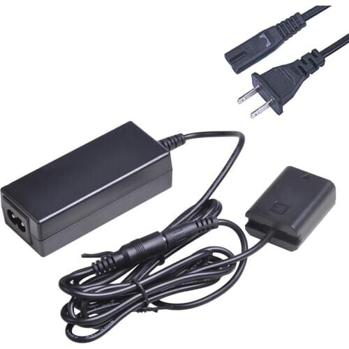AC-PW20 AC Power Adapter NP-FW50 Dummy Battery for Sony Alpha 3 5 A7ii A7S A7R RX10 NEX A33 A55 A65 A6000 A6300 A6500 Camera