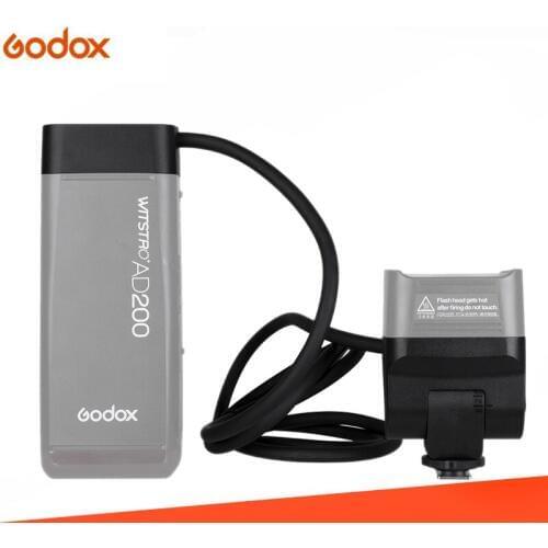 Godox EC200 1.85m Hot shoe Remote Separation Extension Head Flash for Godox AD200 Flash