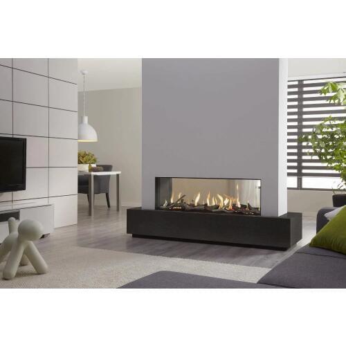 Inno-Fire 36 inch real fire intelligent smart bio ethanol fireplace stainless steel burner