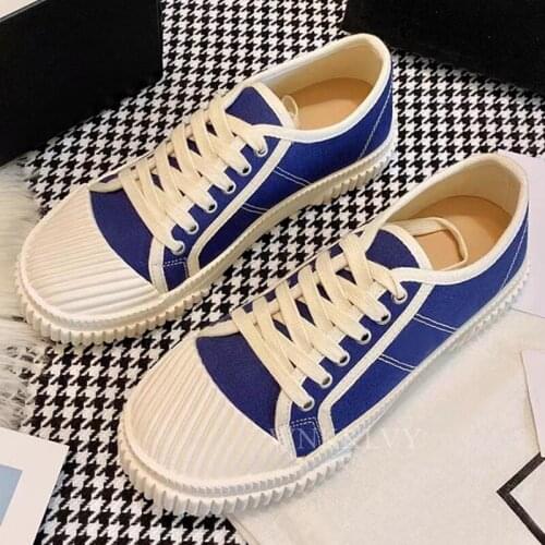 Spring autumn Fashion Flat Small White Shoes Women round head Canvas Lace Up Sneakers Comfort Breathable Casual Shoes 2021