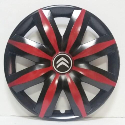 Citroen 13-inch Steel Wheel Cover Set 4 Piece Shatterproof Looking oto296