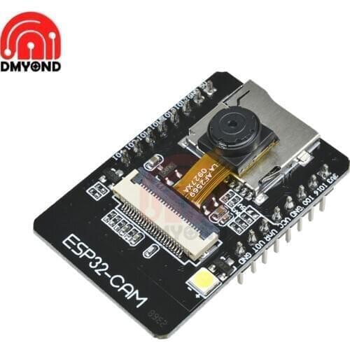 ESP32-CAM WIFI Bluetooth Development Board with OV2640 Camera Module 2.0MP ESP32-S Electronic Module for 32-bit CPU I2C TF Card
