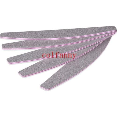 Emery file 500pcs/lot Grey Sandpaper nail file for nail art FREE SHIPPING