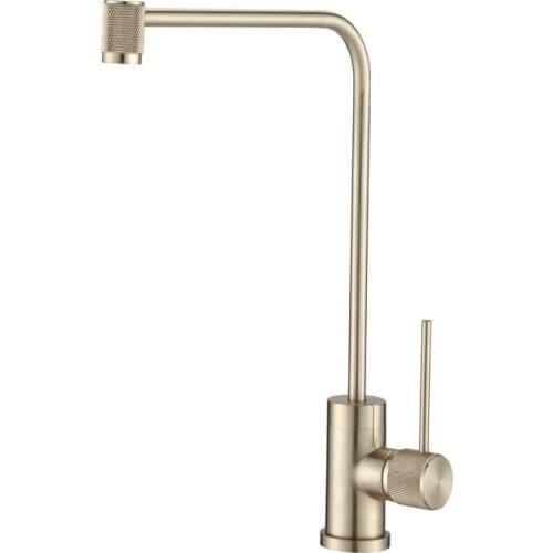 Direct Drinking water Faucet Kitchen Sink Tap Single Lever singl Cold Water brush gold drinking faucet black chrome