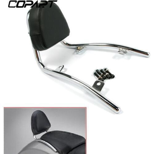 Motorcycle Rear Passenger Sissy Bar With Luggage Rack Backrest Cushion Pad For Honda Fury VT1300CX VT 1300 CX 2010-2015