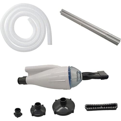Pool Handheld Vacuum Cleaner for Home Pools Vacuum Cleaner Brush 4 Splicing Rod Spa & Hot Tub Suction Vacuum Cleaner