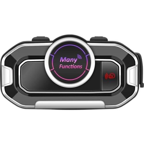 Motorcycle Helmet Stereo Headset FM Radio Voice Wake Up Call Automatically Answer Microphone Bluetooth 5.0 Waterproof Headset