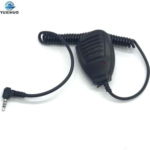 1 Pin 3.5mm Audio Jack Handheld Speaker PTT Mic Microphone For Yaesu Vertex VX-1R 2R 3R 5R 150 160 180 FT-60R FT1DR FT2DR Radio