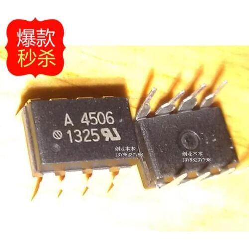 10PCS New HCPL-4506 A4506 DIP-8 package optocouplers logic output