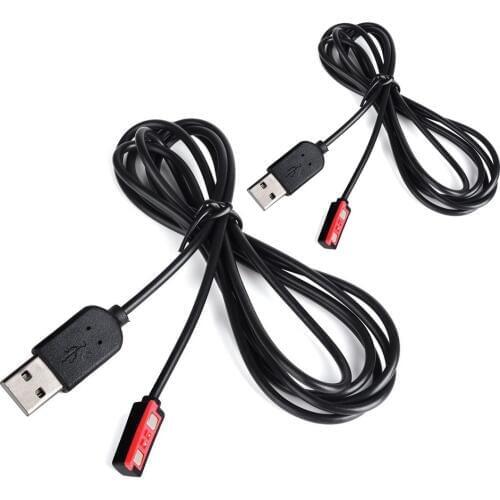 2-Pack Replacement Pebble Steel Charger, Charging Cable Cord for Pebble Steel Smart Watch