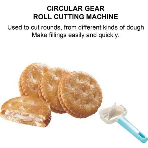 80%HOTBiscuit Roller Eco-friendly Labor-saving Plastic Pastry Dough Circle Cutter for Kitchen