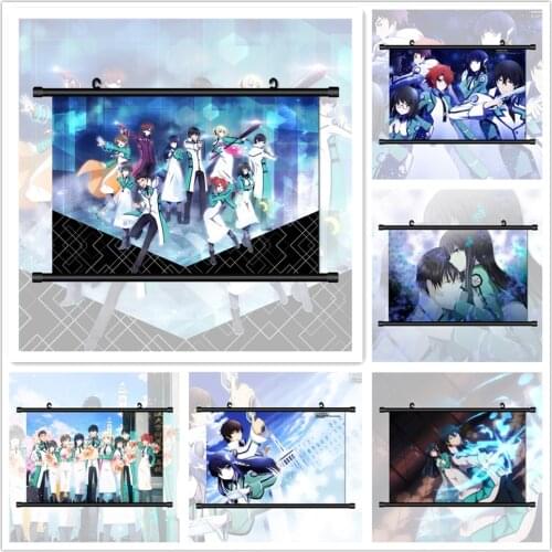 The Irregular At Magic High School Shiba Miyuki Tatsuya Anime Manga HD Print Wall Poster Scroll