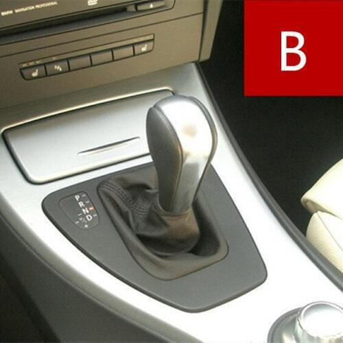 ABS Gear Shift Handle Sleeve Decoration Cover Trim For BMW 5 series E60 04-07/X3 E83 06-10/6 series E63 04-06/X5 E53 04-06
