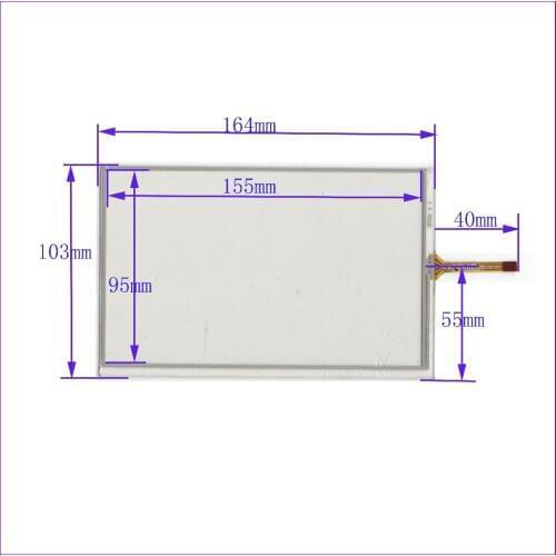 HLD-TP-1879 New 7 Inch Touch Screen 164mm*103mm for 7 GPS GLASS 164*103 for tble compatible gps CAR touch comptable