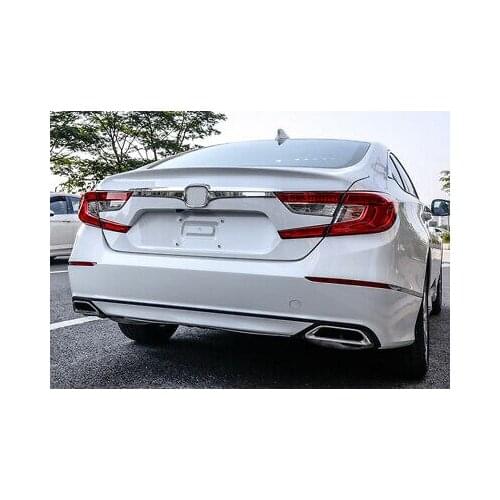 ABS Chrome Rear Door Trunk Lid Cover Trim 1pcs For Honda Accord 2018 2019 2020