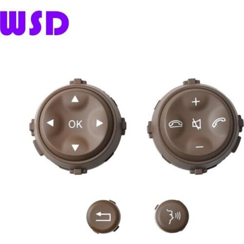 Steering wheel button suitable for Mercedes-Benz W221 multimedia button volume control switch ABS manufacturing original replace
