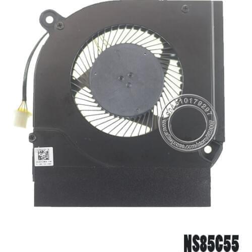 Laptop CPU Cooling fan NS85C55 DC05V 0.5A 4PIN -19l13 for ACER PREDATOR HELIOS 300 PH317-53 / PH315-52 (2019) DC28000QED0