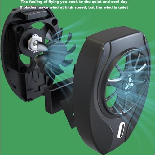 F13 Cellphone Cooler Semiconductor Heatsink Phone Radiator For Gaming Universal Portable USB Cooling Fan For Android IOS