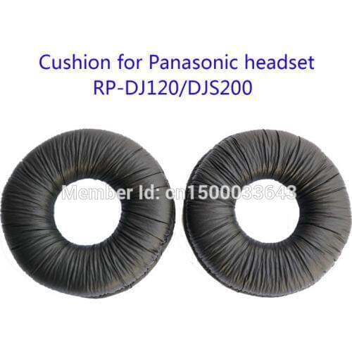 Replace cushion for Panasonic Technics RP-DJ120 RP-DJS200 headsets. (earmuffes/ear pads/earcap/)