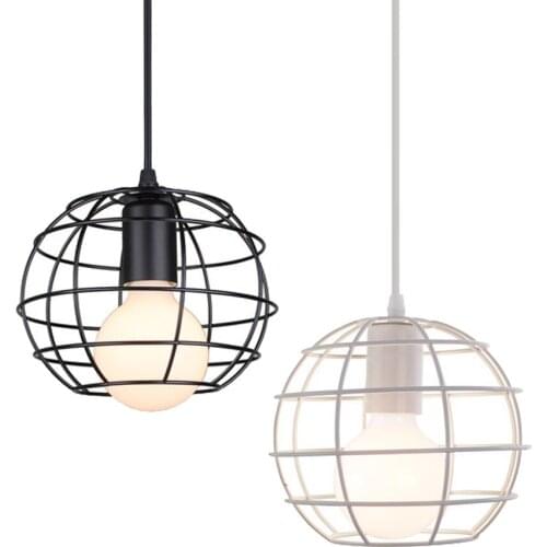 Modern Industrial Pendant Lights Ceiling Hanging Lamp Fixtures chandeliers for Bedroom Living Room Home Decor E27 Light Bulb