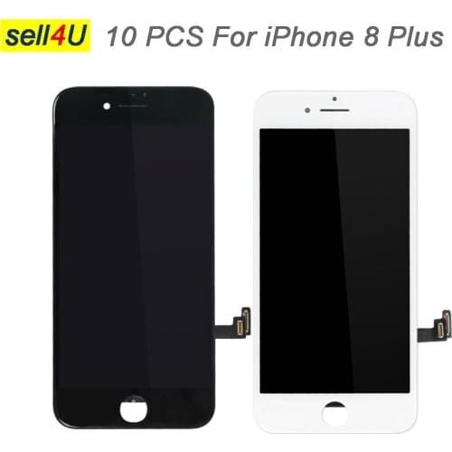 10 PCS/lot For iPhone 8 plus LCD screen,display with 3D Touch Digitizer screen assembly for iphone 8 plus LCD screen replacement