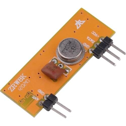 10PCS ZRW8K 433 MHZ 5V Superheterodyne Wireless Receiver Module Board Perfect for Arduino AVR Sensitivity Low Power Consumption