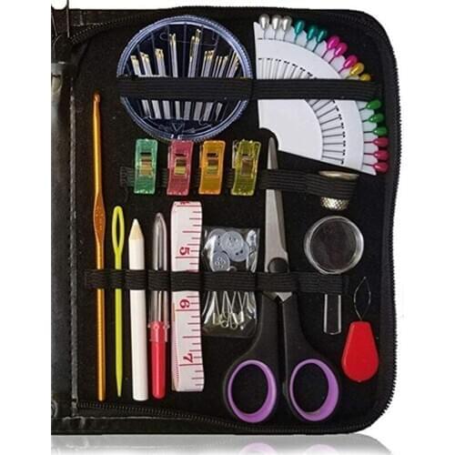 100pcs Sewing Kits DIY Multi-function Sewing Box Set For Hand Quilting Stitching Embroidery Thread Sewing Accessories