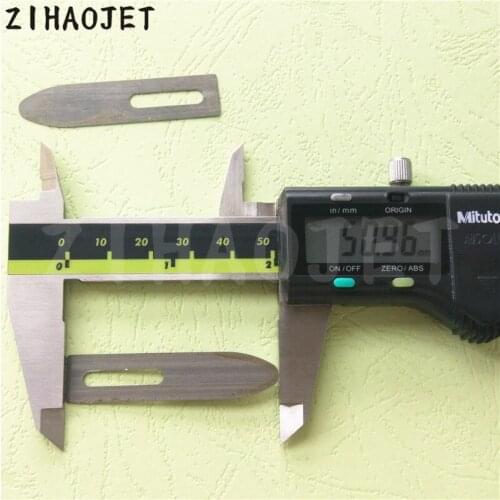 100pcs Wholesale Offset Printing Machine Blade Leaf For Roybi Divider Ryobi Paper Media Clamp Steel Forwarding 51x11.5mm 41x10mm