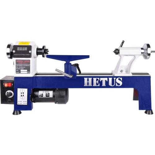 300W-550W, mini woodworking lathe, small diy wood turning machine, stepless speed change, digital display