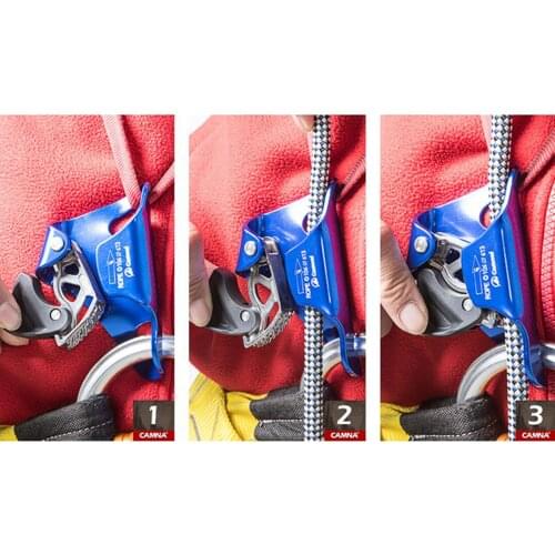 Climbing Chest Ascender Tree Arborist Ascending Clamp Gear Outdoor Sport