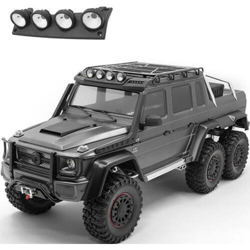 RC Car Roof Spotlight Headlight Lamp Cover for 1/10 TRAXXAS TRX4 G500 TRX6 G63 RC Crawler Car Parts
