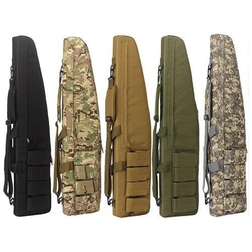 120cm/47" Gun Bag Shotgun Rifle Carry Case Bag Hunting Tactical Airsoft Rifle Protective Shoulder Bag for Outdoor