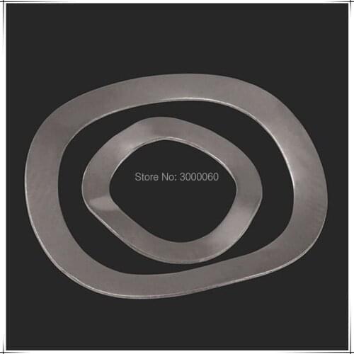 ID)39mm*(OD)46mm*(H)0.5mm Stainless Steel 304 SS Spring Wave Washer 50pcs/lot