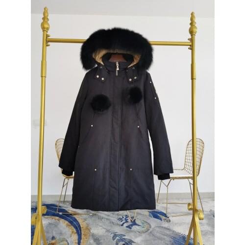 Real fur 2019 Winter jacket women down jackets long coats womens Duck down outerwear coat short long sleeve parka overcoats