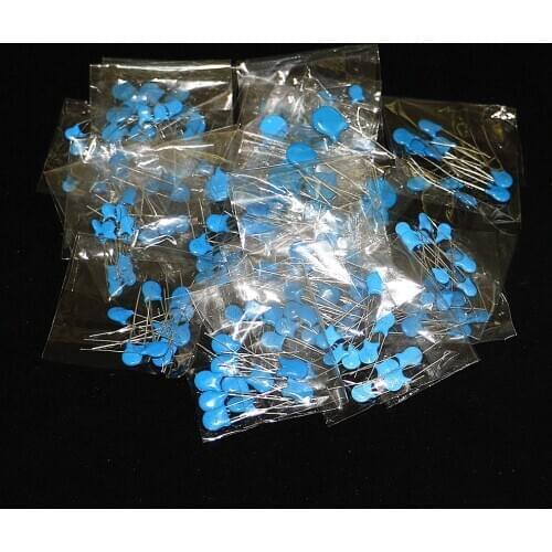 200pcs/lot Ceramic Capacitor Assortment set 1KV 2KV 3KV High Voltage Capacitors Assorted Capacitance Kit 20value*10pcs 18pF-223M