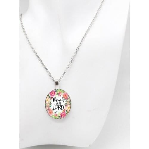 New It Is Well With My Soul Bible Verses Nursery Verse Necklace Fashion Jewelry Religion Pendant Christian