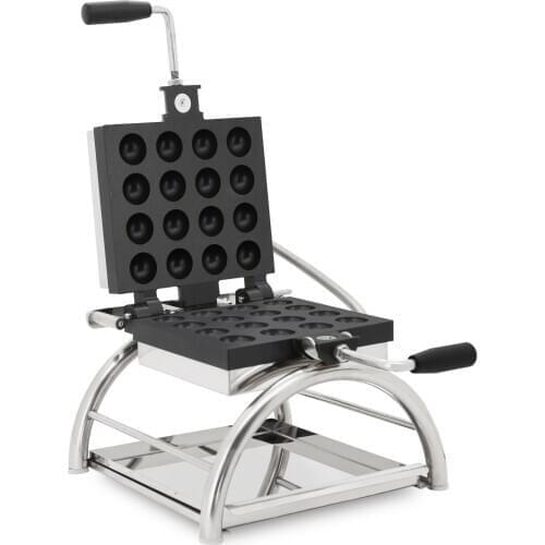 Baking equipment electric 16pcs ball waffle maker mini rotary waffle making machine with ce for sale in canada